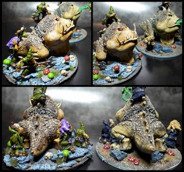 Nigh Goblin (Moonclan) Squig Gobba (S) by Maho