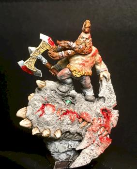Dwarf wild chieftain by Flo-