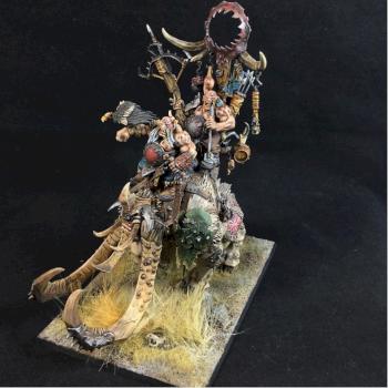 Games Workshop Beastclaw Raider Thundertusk by sschmella