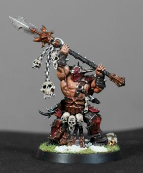 Exalted Deathbringer with Impaling Spear by Aneres