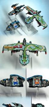 X-Wing Dragon Ball Squad by rzaba