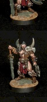 Warhammer Quest Darkoath Chieftain by Nord