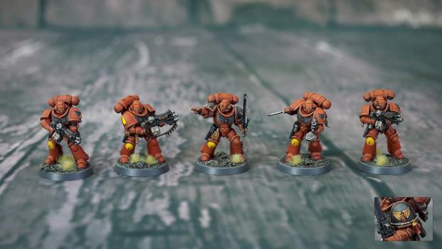 Blood Angels Primaris Intercessors by barjed