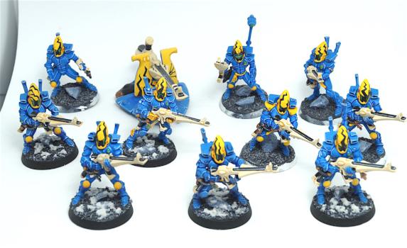 Eldar gardians by ghostd