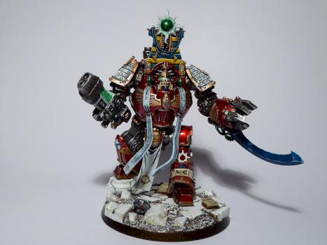 Thousand Sons Osiron Dreadnought by Tichinde