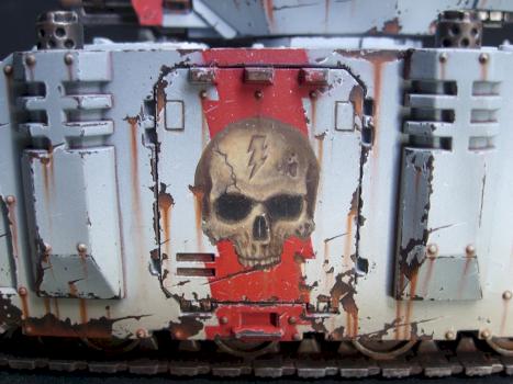 White Scars Predator - Freehand Detail by The 5th Company