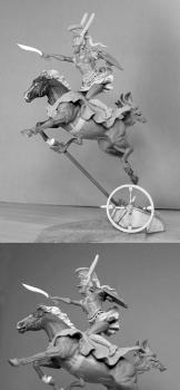 Mounted Amazon warrior 2 by alogrus