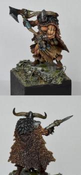 Barbarian's warrior by Wilgor