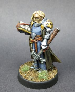 14036: Halbarad, Crusaders Cleric by mikecarrero