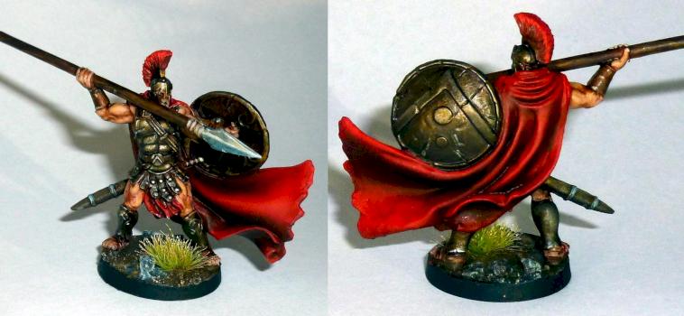 Leonidas mythic battle by madboy_one