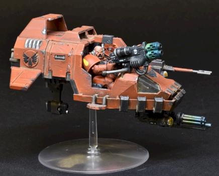 Blood Angels Land Speeder by BigH