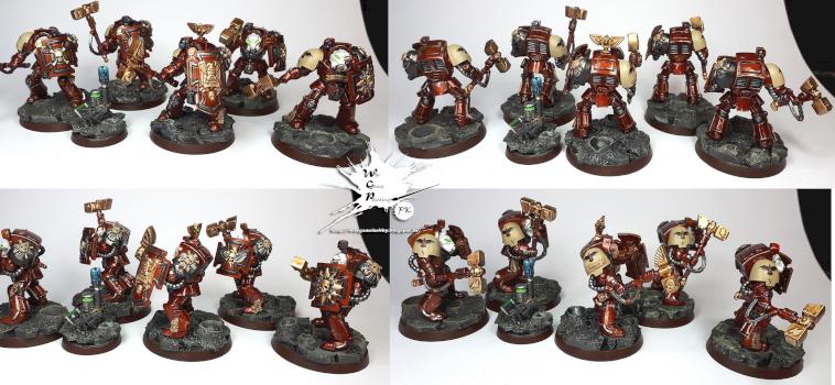 Blood Ravens - Terminators Assault squad by Kova