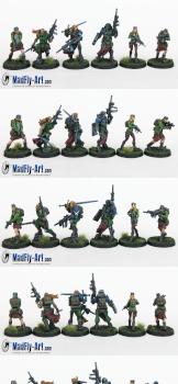 Caledonian Highlander Army by MadFlyArtStudio