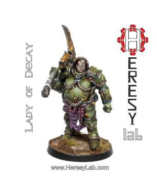 Lady of Decay - Warhammer 40K Nurgle Proxy by AntoniusCoil