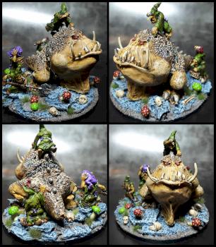 Nigh Goblin (Moonclan) Squig Gobba by Maho
