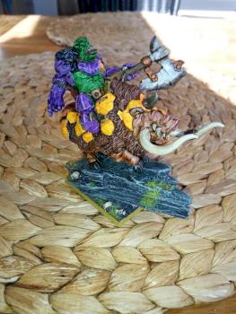 Scibor - Orc Chief on War Boar by yhandros