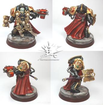 Blood Ravens - Chaplain in terminator armour by Kova