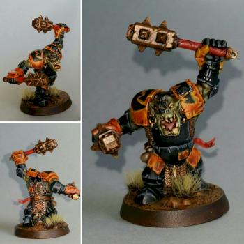 Shadespire Ironskullz Orruk by darcybono