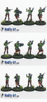 Caledonian Volunteers by MadFlyArtStudio