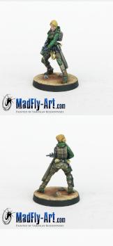 6th Airborne Rangers Reg by MadFlyArtStudio