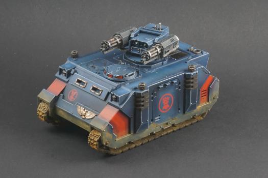 Crimson Fists Razorback by Lordkroaq