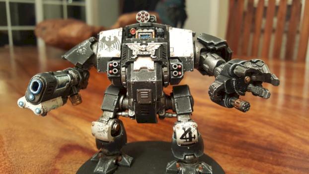 Ravenguard Primaris redemptor dreadnought by miros7