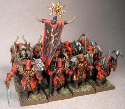 Khorne Chaos Warriors by kc11