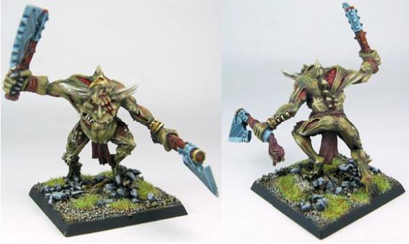 Warhammer Chaos Troll by golgfag
