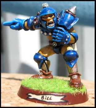 Lanceur humain (Blood Bowl) by Talkarde