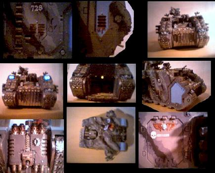 Land Raider Cruisader with Lights by Chaosguardian