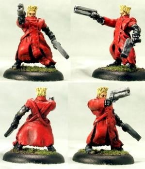 Vash the Stampede conversion by Meatpack
