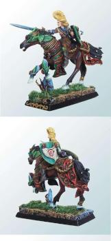 Wood elves Highborn on Elven Steed by Purc