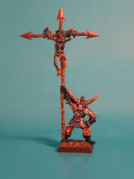 Tzeentch Army Standard Bearer by josiah