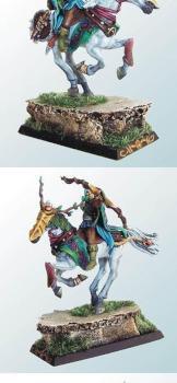 Wood ELf Highborn on Elven Steed - 2 by Purc
