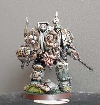 Painted Nurgle Terminator by Shaggsy2005