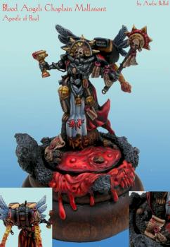 Blood Angels Chaplain by Nightshroud