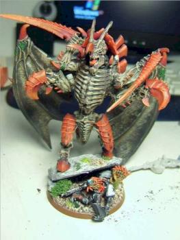 My Hive Tyrant (the model is basing on a carnifex) by Cornimorni