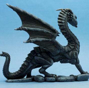 Black Dragon Painted miniature 70mm by superbug983