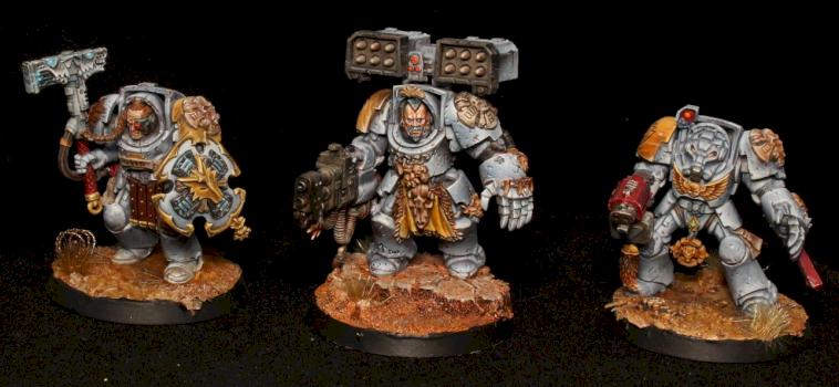 Space Wolves - Wolf Guards Terminators by BadKarma