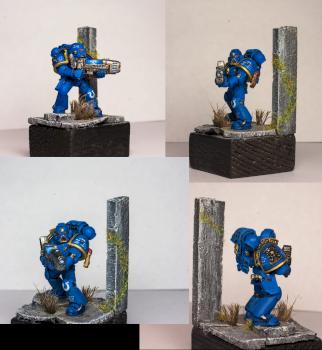 Space marines officer by Egor