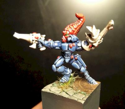 Eldar Striking Scorpion Exarch by sirkelly55