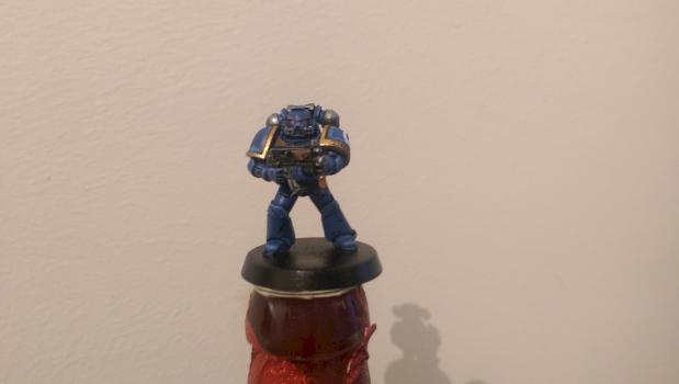Ultramarine Tactical Marine by Therick1989