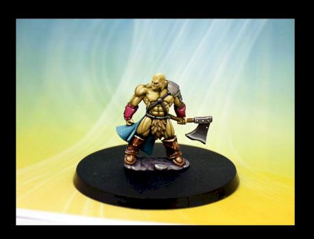 Goldar the barbarian by Minicrômm