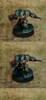 Dark Angels Deathwing Terminator by penguin