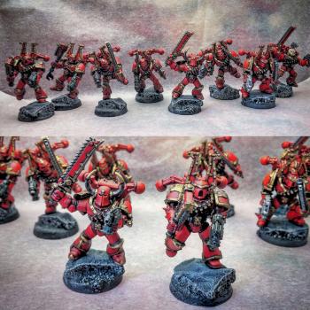 Khorne Berserkers by Irth