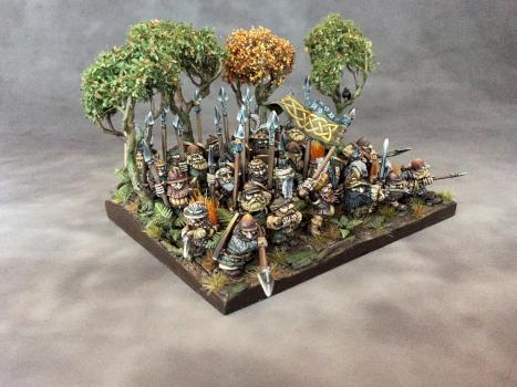 Spear Dwarf Warriors by michiel86