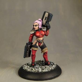 Future Wars Sci fi Girl by viniR