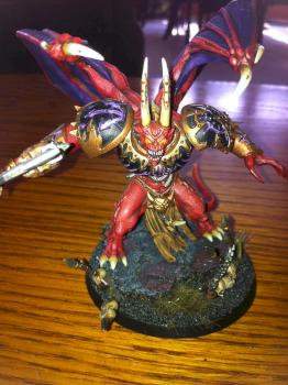 Chaos Daemon Prince by Ak00Exia