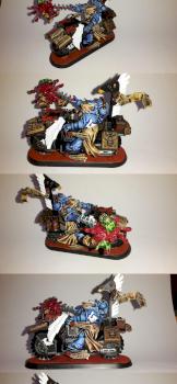 Dark Angel Librarian on Bike by okra