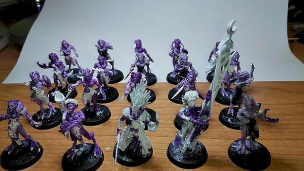 Slaanesh daemonettes conversion by zamerion